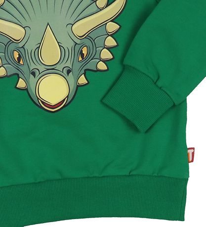 DYR Sweatshirt - DYRBellow - Green Triceratops