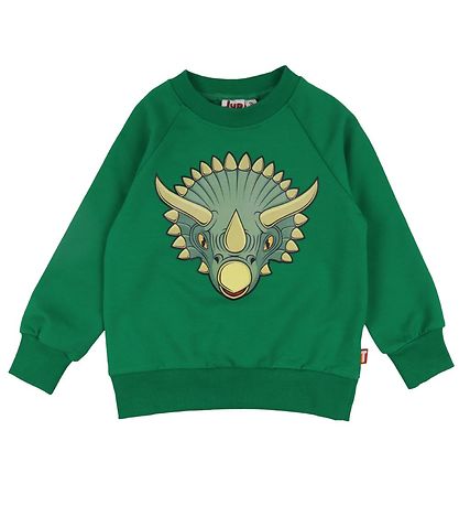 DYR Sweatshirt - DYRBellow - Green Triceratops