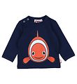 DYR Bluse - DYRCritter - Navy Klovnefisk
