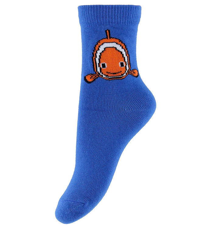 DYR Strømper - DYRGalop - Blue Klovnfisk