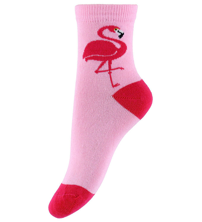 DYR-Cph Strømper - DYRGalop - Pastel Pink Flamingo