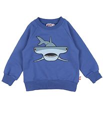 DYR Sweatshirt - Bellow - Cold Blue Hammerhead shark