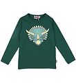 DYR Bluse - DYRRoar - Warm Khaki Triceratops