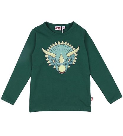 DYR Bluse - DYRRoar - Warm Khaki Triceratops