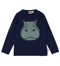 DYR Bluse - DYRRoar - Navy Flodhest