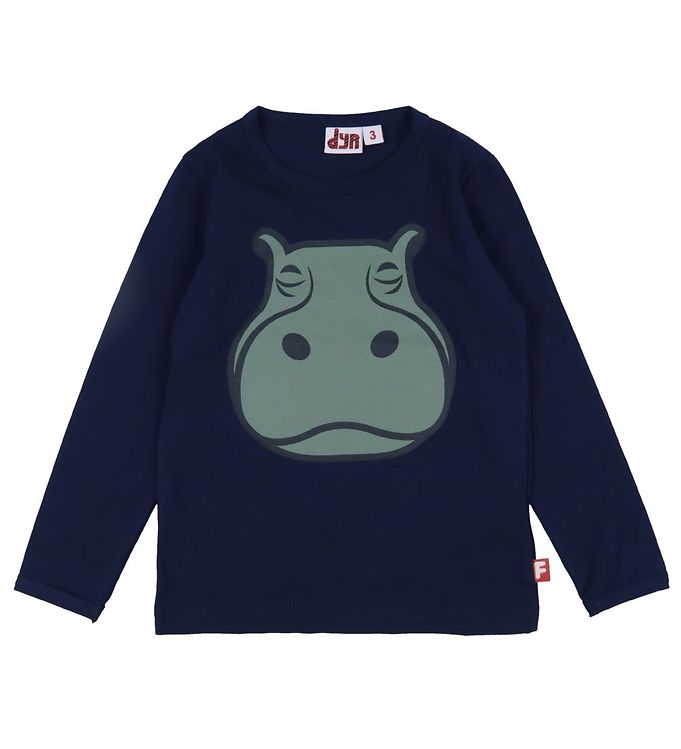 DYR Bluse - DYRRoar - Navy Flodhest