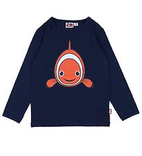 DYR Bluse - DYRRoar - Dark Navy Klovnefisk