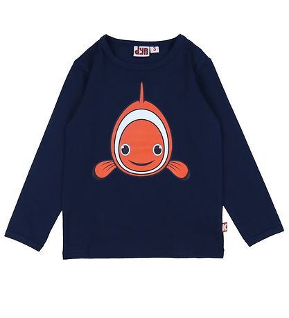 DYR Bluse - DYRRoar - Dark Navy Klovnefisk