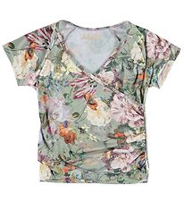 Molo T-shirt - Oaklee - Green Botanic Molo T-shirt - Oaklee - Green Botanic