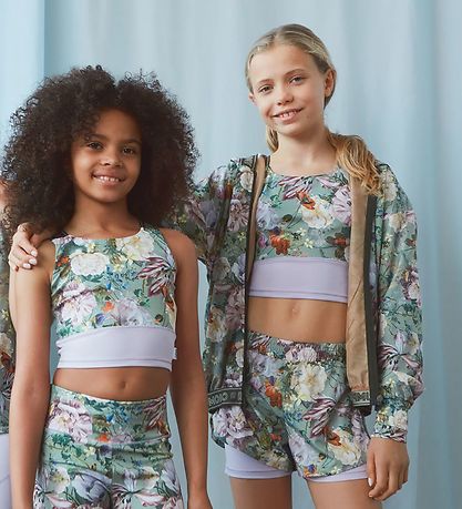 Molo Shorts - Omari - Green Botanic Molo Shorts - Omari - Green Botanic