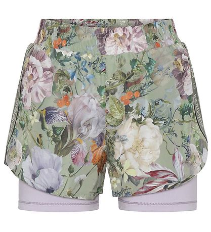 Molo Shorts - Omari - Green Botanic Molo Shorts - Omari - Green Botanic