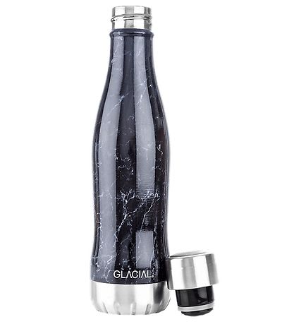Glacial Termoflaske - 400 ml - Black Marble Glacial Termoflaske - 400 ml - Black Marble