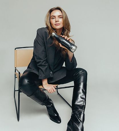 Glacial Termoflaske - 400 ml - Black Metallic Glacial Termoflaske - 400 ml - Black Metallic