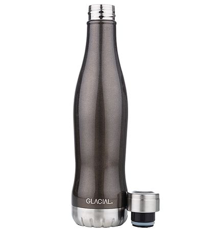 Glacial Termoflaske - 400 ml - Black Metallic Glacial Termoflaske - 400 ml - Black Metallic