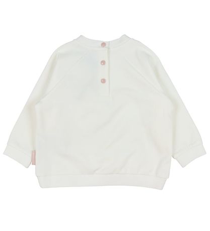 Moncler Sweatshirt - Hvid/Rosa