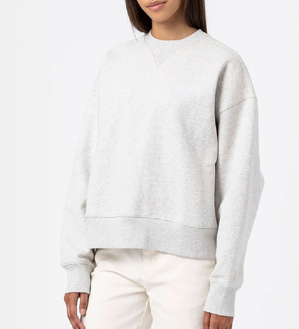 Dickies Sweatshirt - Summerdale - Light Grey - Dickies - XXS - Xtra Xtra Small - Sweatshirts
