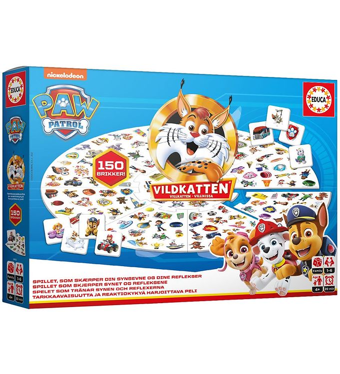 Educa Board Game The Wildcat Paw Patrol KW ES