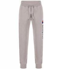 Champion Fashion Sweatpants - Rib Cuff - Light Grey Champion Fashion Sweatpants - Rib Cuff - Light Grey