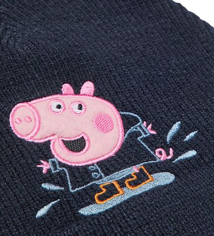Name It Mütze - NmmPeppapig - Strick - Dark Sapphire