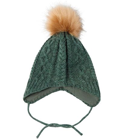 Name It Mössa - NbmWrilla - Ull - Green Name It Mössa - NbmWrilla - Ull - Green