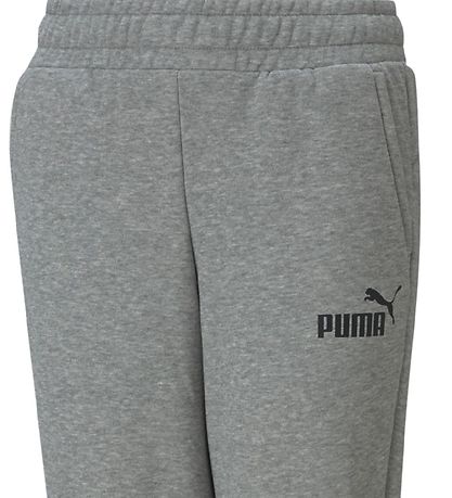 Puma Broek - Aas Logo - Grijs Gevlekt