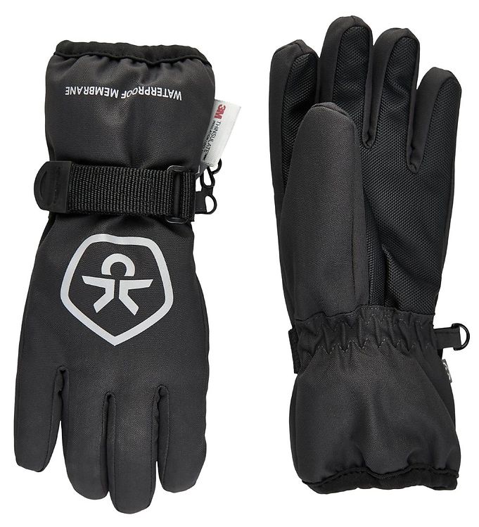 Color Kids Børnehandsker med BIONIC-FINISH ECO - Sort Color Kids Børnehandsker med BIONIC-FINISH ECO - Sort