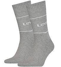 Levis Strømper - 2-Pak - Grey Melange Levis Strømper - 2-Pak - Grey Melange