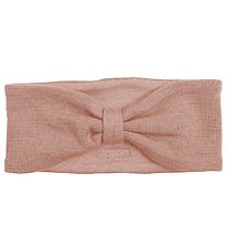 Racing Kids Pandebånd - Uld/Bomuld - Dusty Rose m. Sløjfe Racing Kids Pandebånd - Uld/Bomuld - Dusty Rose m. Sløjfe