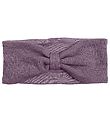 Racing Kids Pandebånd - Uld/bomuld - Dusty Purple m. Sløjfe Racing Kids Pandebånd - Uld/bomuld - Dusty Purple m. Sløjfe