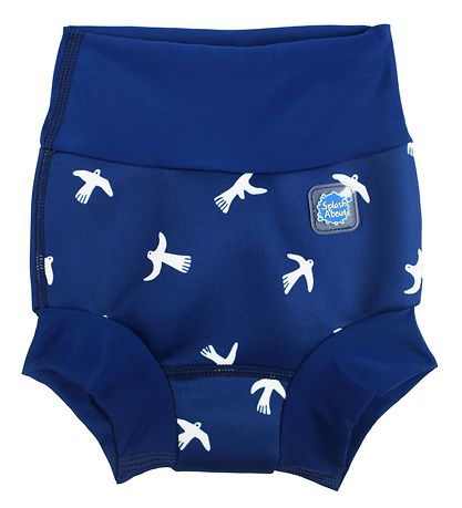 Splash About Blebadebukser - Happy Nappy New - UV50+ - White Bir Splash About Blebadebukser - Happy Nappy New - UV50+ - White Bir