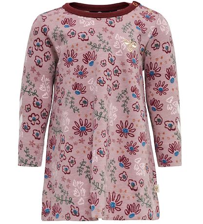 Hummel Dress - hmlCRAYON - Woodrose w. Flowers