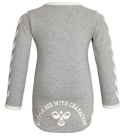 Hummel Body l/æ - hmlFlipper - Gråmeleret