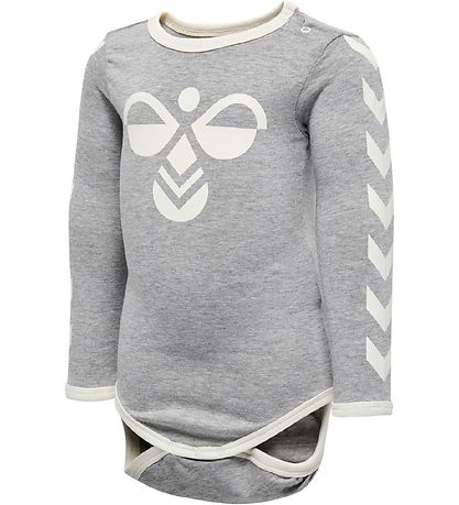 Hummel Body l/æ - hmlFlipper - Gråmeleret