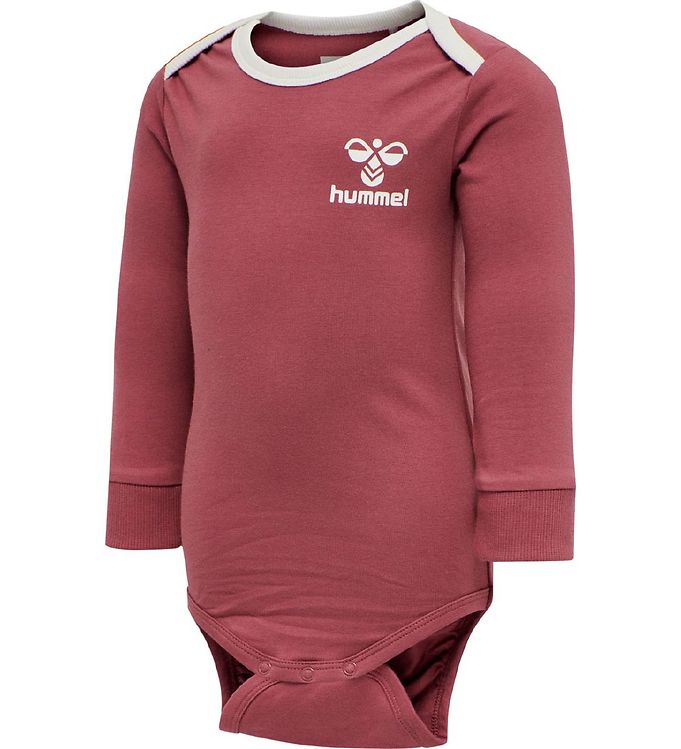 Hummel hmlMauilino Body l/æ - Mørk Rosa