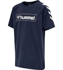 Hummel T-shirt - hmlBOX - Navy Hummel T-shirt - hmlBOX - Navy