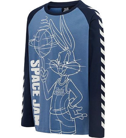 Blouse Hummel - hmlSpace Jam Boys - Blue Horizon av. Spinner Snu Blouse Hummel - hmlSpace Jam Boys - Blue Horizon av. Spinner Snu