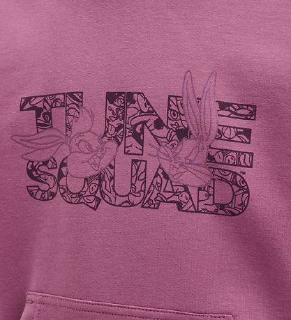 Hummel Hættetrøje - hmlSpace Jam Cuatro - Lilla m. Print Hummel Hættetrøje - hmlSpace Jam Cuatro - Lilla m. Print