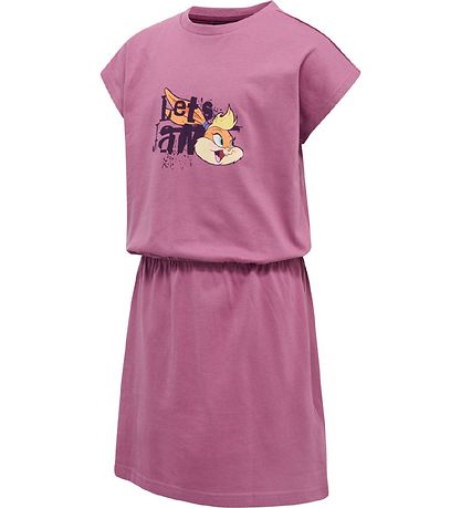 Hummel Kjole - hmlSpace Jam Twilight - Lilla m. Print