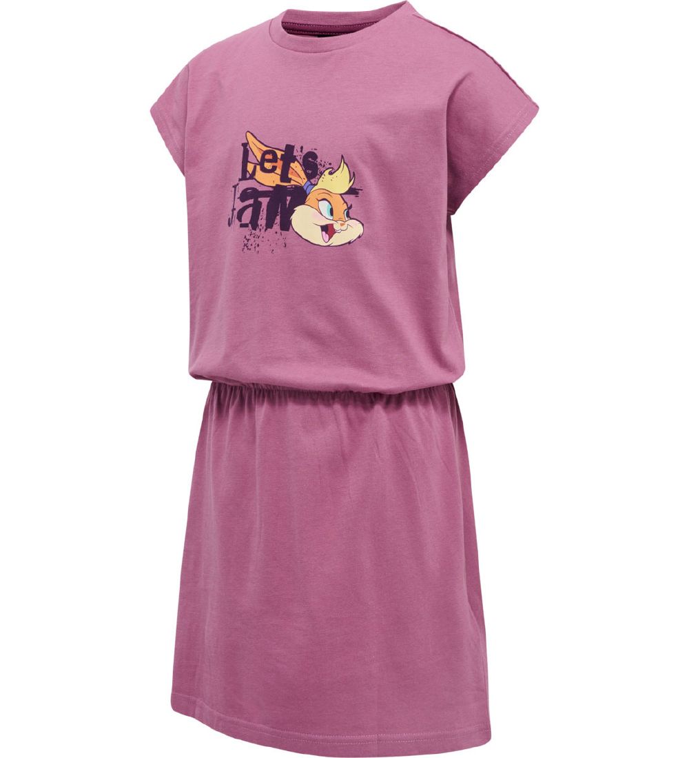 Robe Hummel - hmlSpace Jam Twilight - Violet av. Imprimé - Hummel - 4 ans (104) - Robe