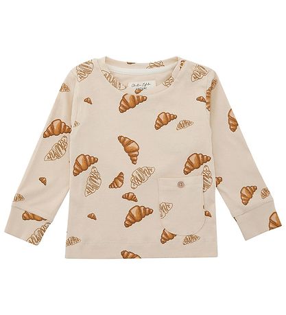 Blouse VACVAC - Eh bien - Rib - BIG Croissant Love Blouse VACVAC - Eh bien - Rib - BIG Croissant Love