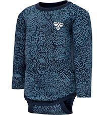 Hummel Body l/æ - hmlBONGO - Blå m. Mønster