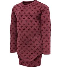Hummel Body l/æ - hmlBAMBO - Uld - Mørk Rosa