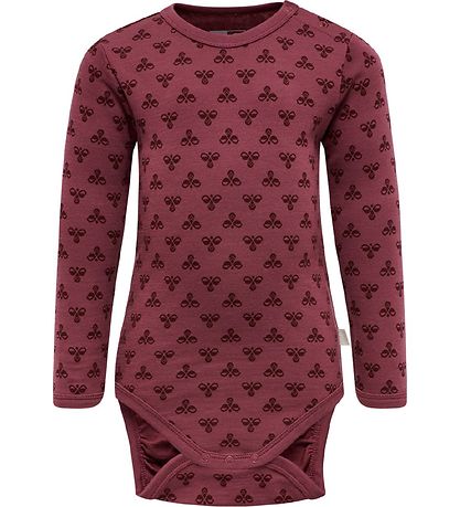 Hummel Body l/æ - hmlBAMBO - Uld - Mørk Rosa