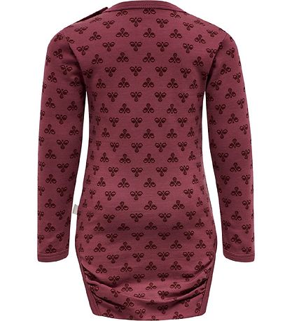 Hummel Body l/æ - hmlBAMBO - Uld - Mørk Rosa