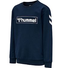 Hummel Sweatshirt - hmlBox - Navy Hummel Sweatshirt - hmlBox - Navy