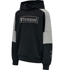 Hummel Hættetrøje - HMLBoxline - Sort Hummel Hættetrøje - HMLBoxline - Sort