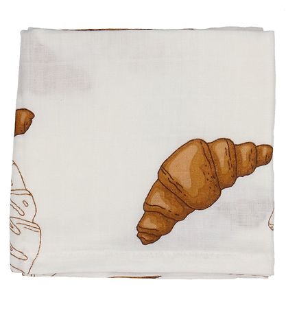 VACVAC Muslin Cloths - Muslin - 3-Pack - BIG Croissant Love