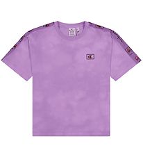 Champion Fashion T-Shirt - Lilla m. Logo Champion Fashion T-Shirt - Lilla m. Logo