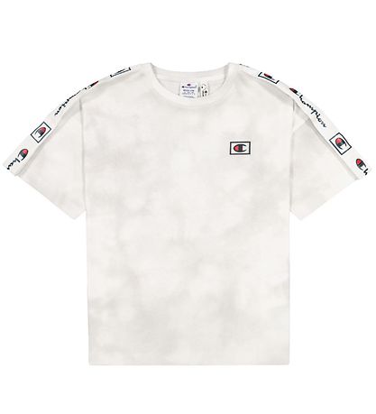 Champion Fashion T-Shirt - Hvid/Grå m. Logo Champion Fashion T-Shirt - Hvid/Grå m. Logo