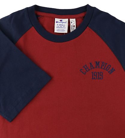 Champion Fashion T-shirt - Rød/Navy